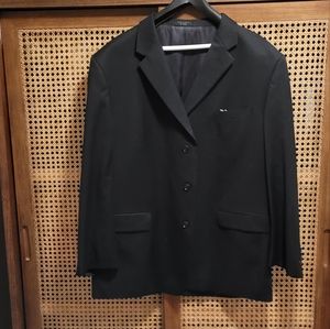 Jones New York Men's black wool blazer size 48R